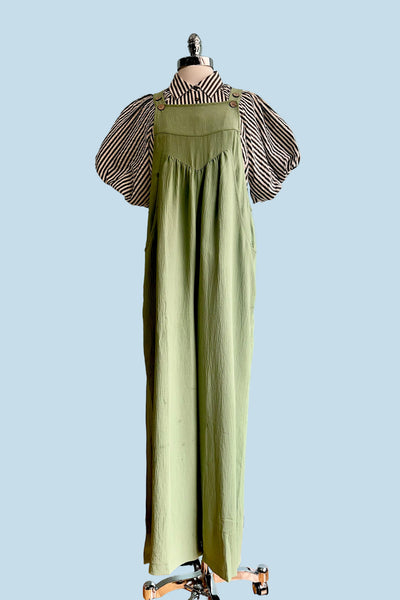 Pear Green Wide Leg Jumpsuit – Modern Millie