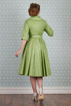Petula-Sage Coat Dress by Miss Candyfloss