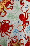 Orange Octopus Ruby Dress by Miss Lulo