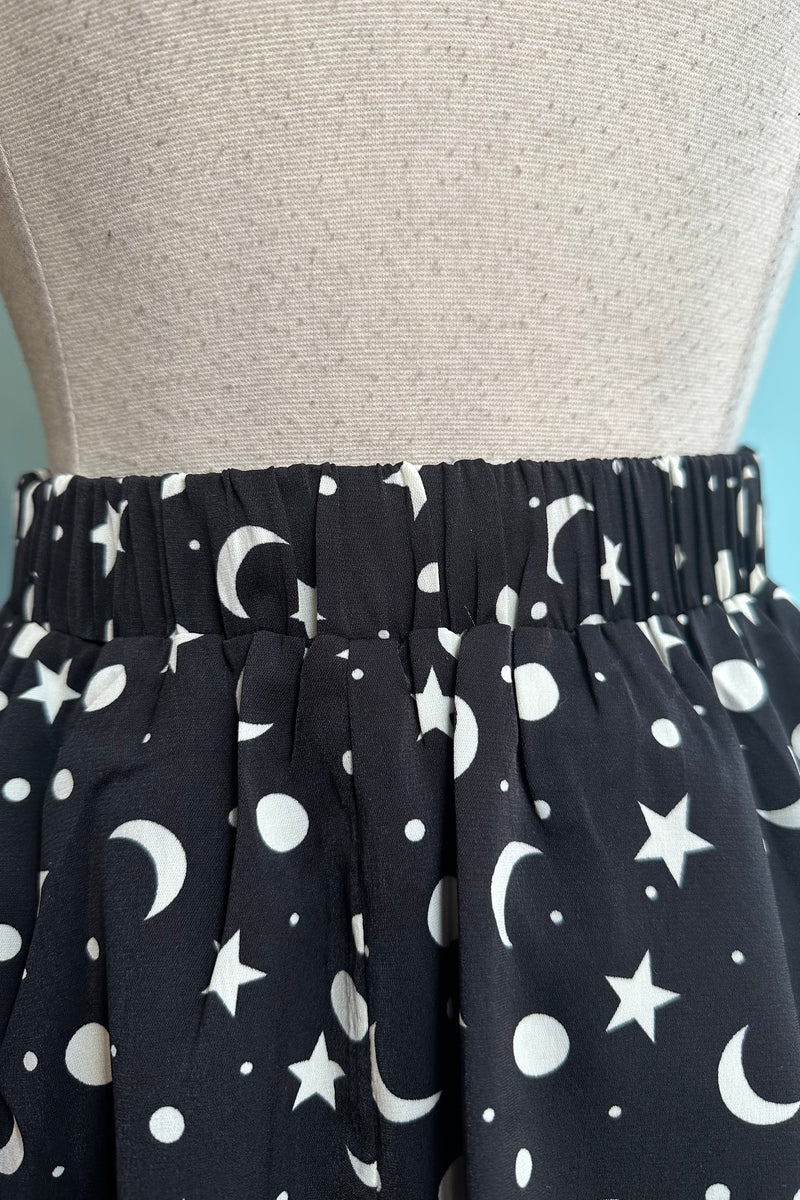 Moons and Stars Full Skirt by Tulip B.