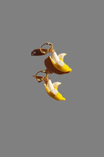 Hoop Banana Earrings by Peter and June