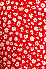 Red Ditsy Daisy Julia Blouse by Emily and Fin