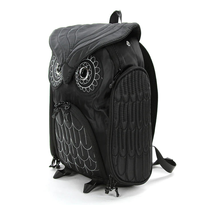 Owl Backpack in Black
