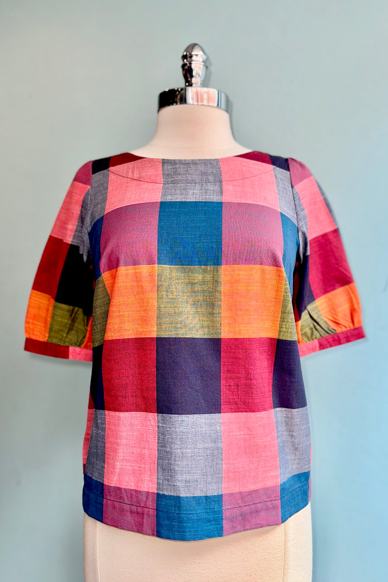 Festival Plaid Ava Top by Emily and Fin