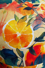 Oranges in Watercolor Lily Dress by Miss Lulo