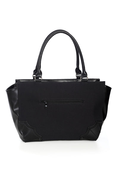 hood newspaper bag BLACK モリハルナ hood newspaper bag BLACK モリハルナ