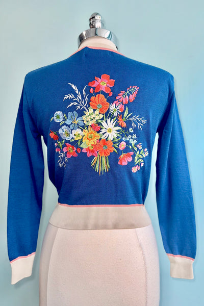 Blue Posies Vera Cardigan by Palava – Modern Millie