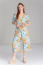 Tropical Pattaya Jumpsuit by Hell Bunny