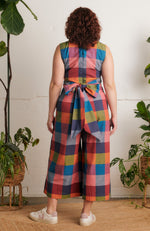 Roberta Jumpsuit in Festival Plaid by Emily and Fin