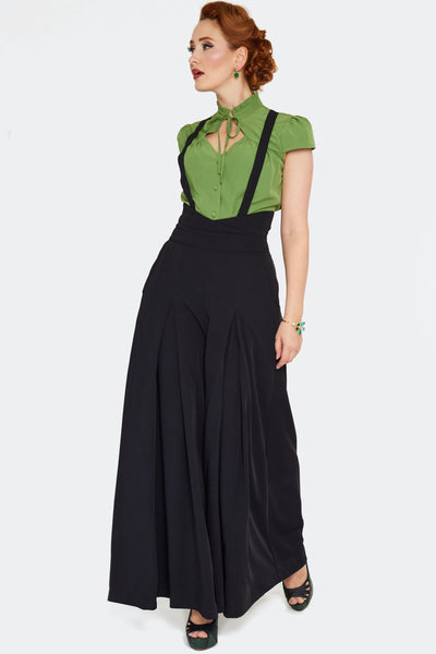 【ひょに様】Suspenders Highwaist Pants セール】Suspenders Highwaist Pants（その他パンツ）｜TODAYFUL