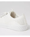Wistful Weave Sneakers In White by Blowfish