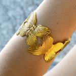 Butterfly Cuff Bracelet by Peter and June