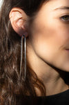 Boogie Nights Earrings in Silver by Peter and June