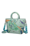 Clancy-Chameleon Cut-Out Large Tote Bag by Vendula London