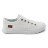 White Canvas Play Sneakers by Blowfish