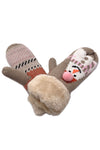 Snowman Mittens in Multiple Colors