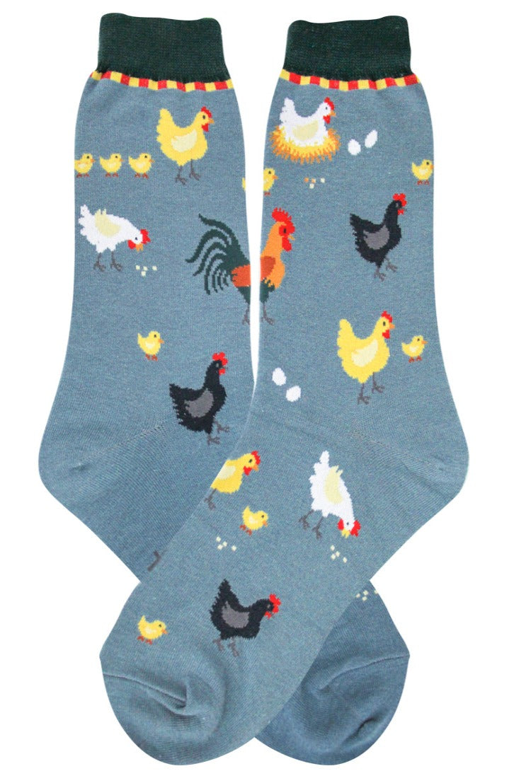 Chickens Women's Ankle Socks by Foot Traffic