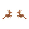 Reindeer Resin Stud Essential Earrings by Erstwilder