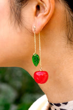 Cherry Bomb Layered Earrings by Peter and June