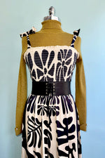 Turtleneck Sweater in Bronze Glitter by Molly Bracken