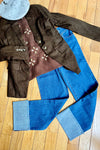34" Cuffed to 30" Mid Rise Straight Jeans by 1822 Denim