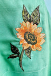 Sunflowers and Bees Dress in Green by Voodoo Vixen