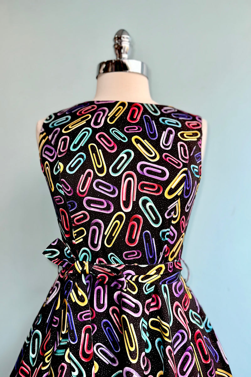 Resistance Paperclips Ruby Dress by Miss Lulo – Modern Millie