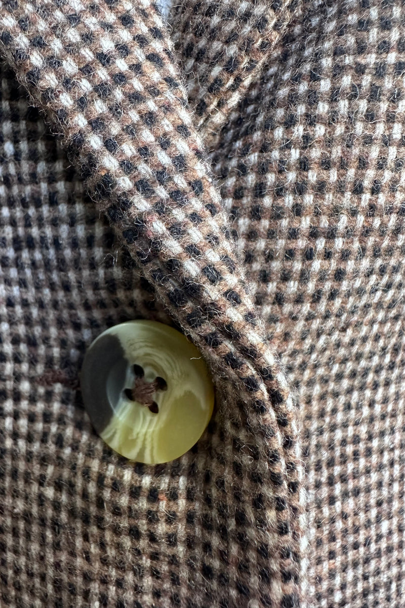 Brown Tweed Wool Lina Blazer by Timeless London
