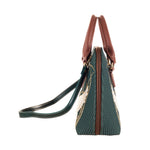 Swans Tapestry Satchel Bag
