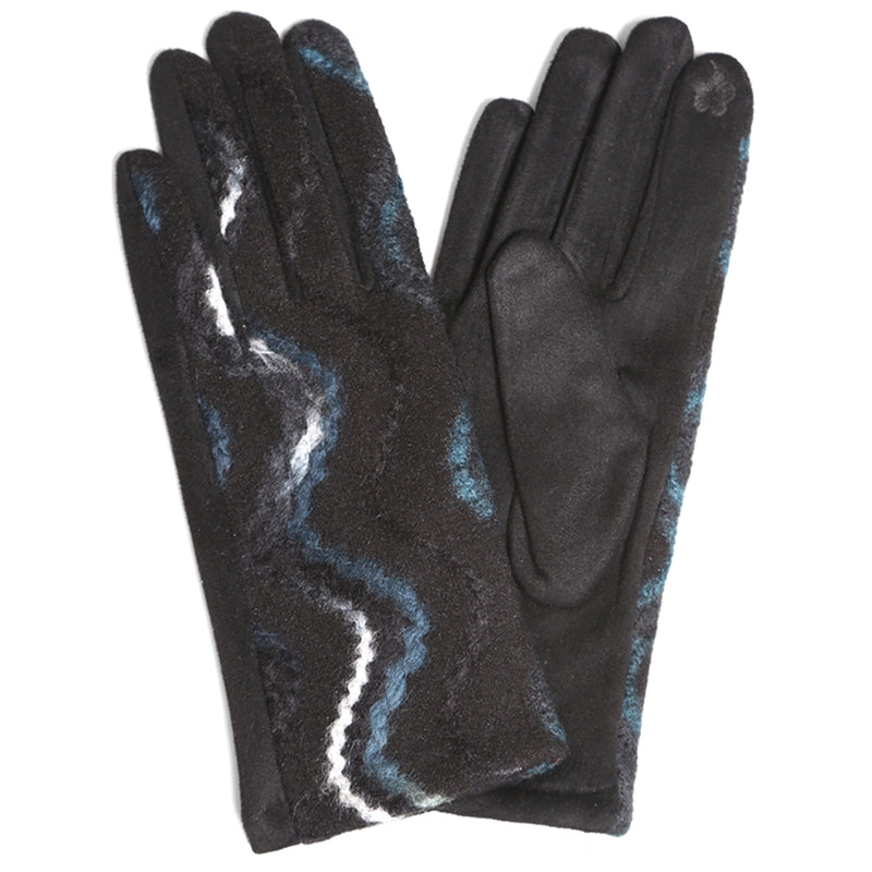 Wavy Swirled Gloves in Multiple Colors