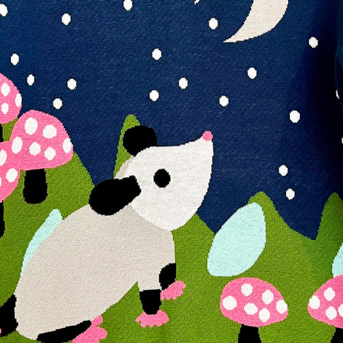 Starry Night Possum Sweater by Sesame the Opossum