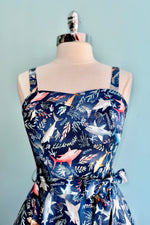 Shark Lori Dress in Navy by Miss Lulo