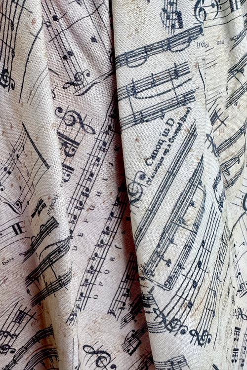 Music Notes Doris Skirt by Retrolicious