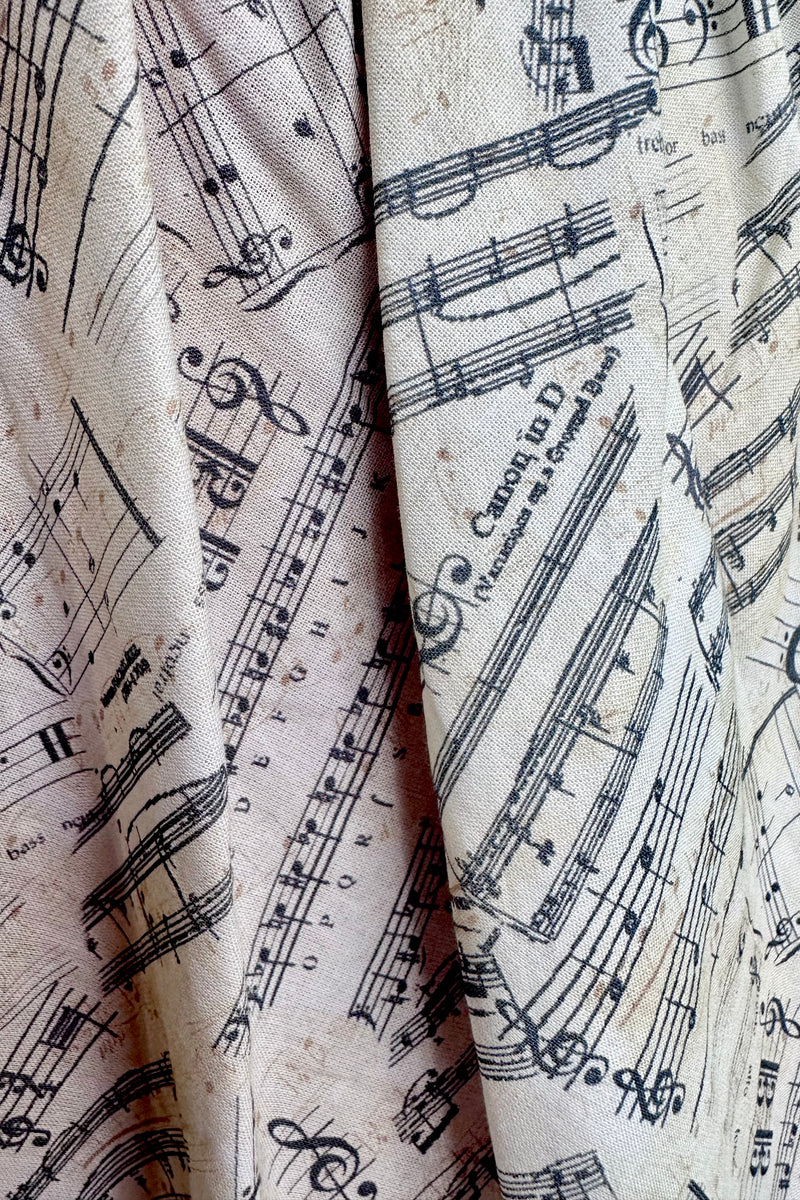 Music Notes Doris Skirt by Retrolicious