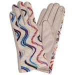 Wavy Swirled Gloves in Multiple Colors