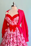 Bownita Pink and Red 50's Dress by Hell Bunny