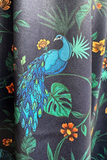 Peacock Floral Skirt by Voodoo Vixen