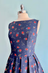 Navy Lady Bugs Lily Dress by Miss Lulo