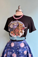 Bat and Moon Skater Skirt by Retrolicious