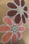 Applique Cropped Pants in Camel