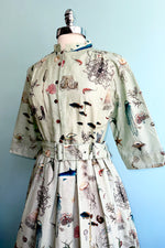 Blue Ocean Jellyfish Cynthia Dress by Palava X Natural History Museum