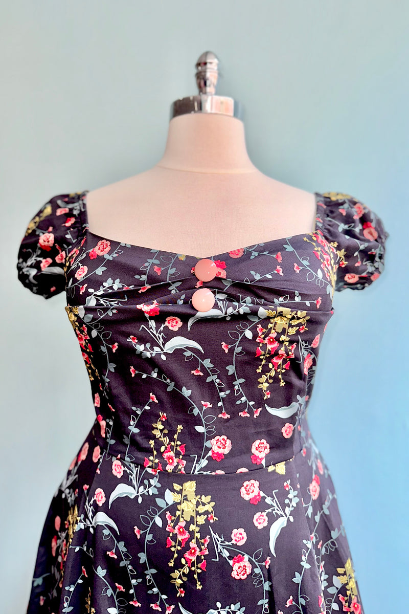 Hollyhocks Hooray Dolores Dress by Collectif
