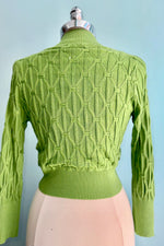 Green Eden Bolero Sweater by Banned