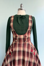 Angel Pointelle Knit Sweater in Green by Banned