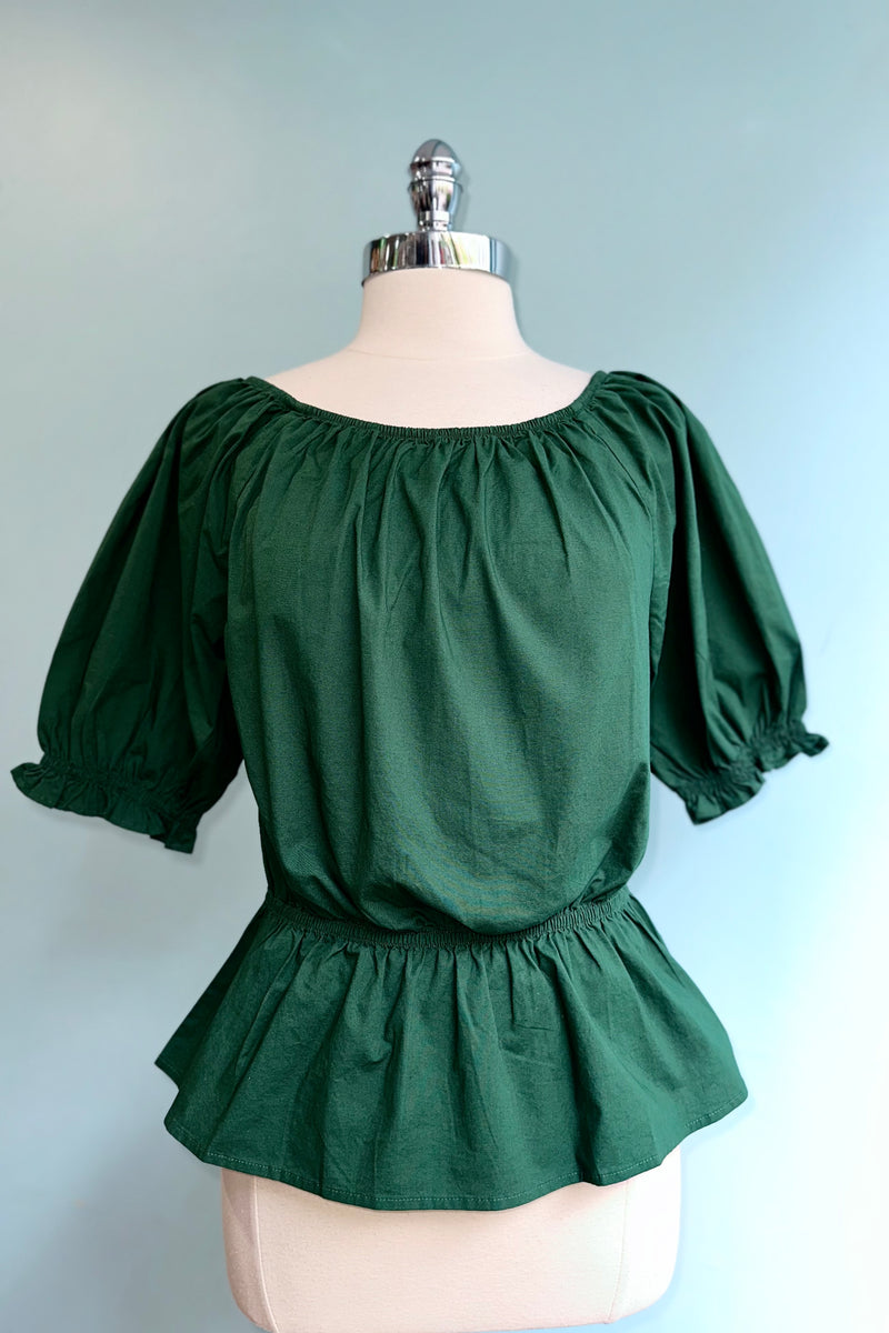 Ellie Top in Green by Collectif