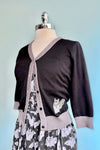 Moonlit Bats Embroidered Skye Cardigan by Miss Lulo