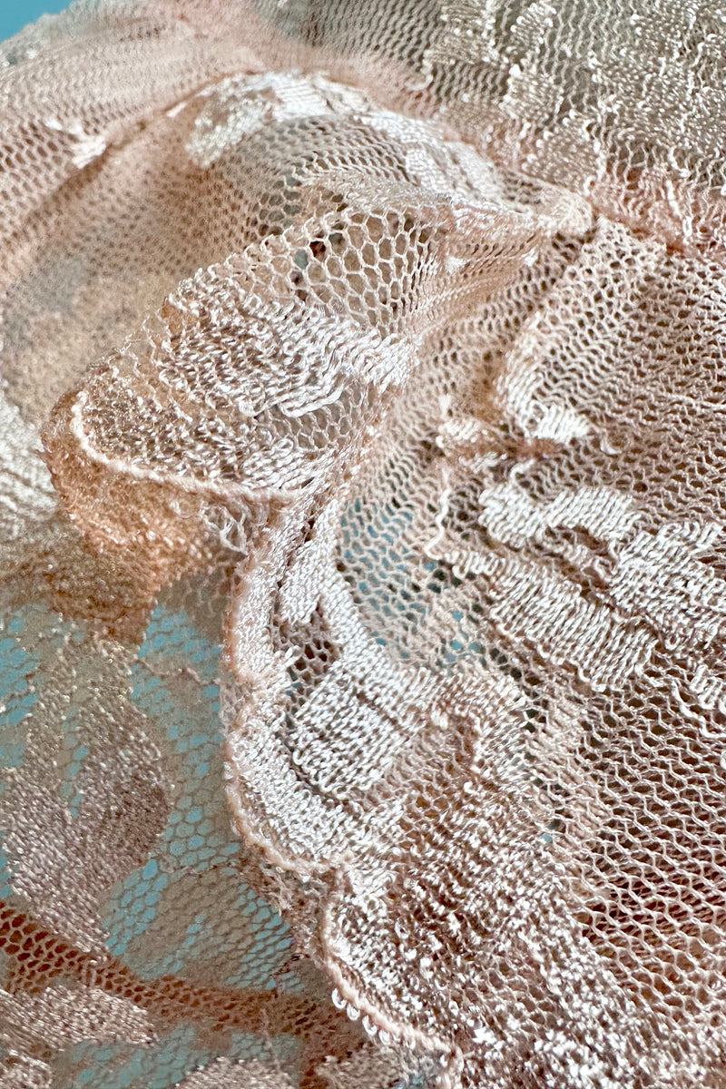 Peach Ruffle Sleeve Top by Tulip B.