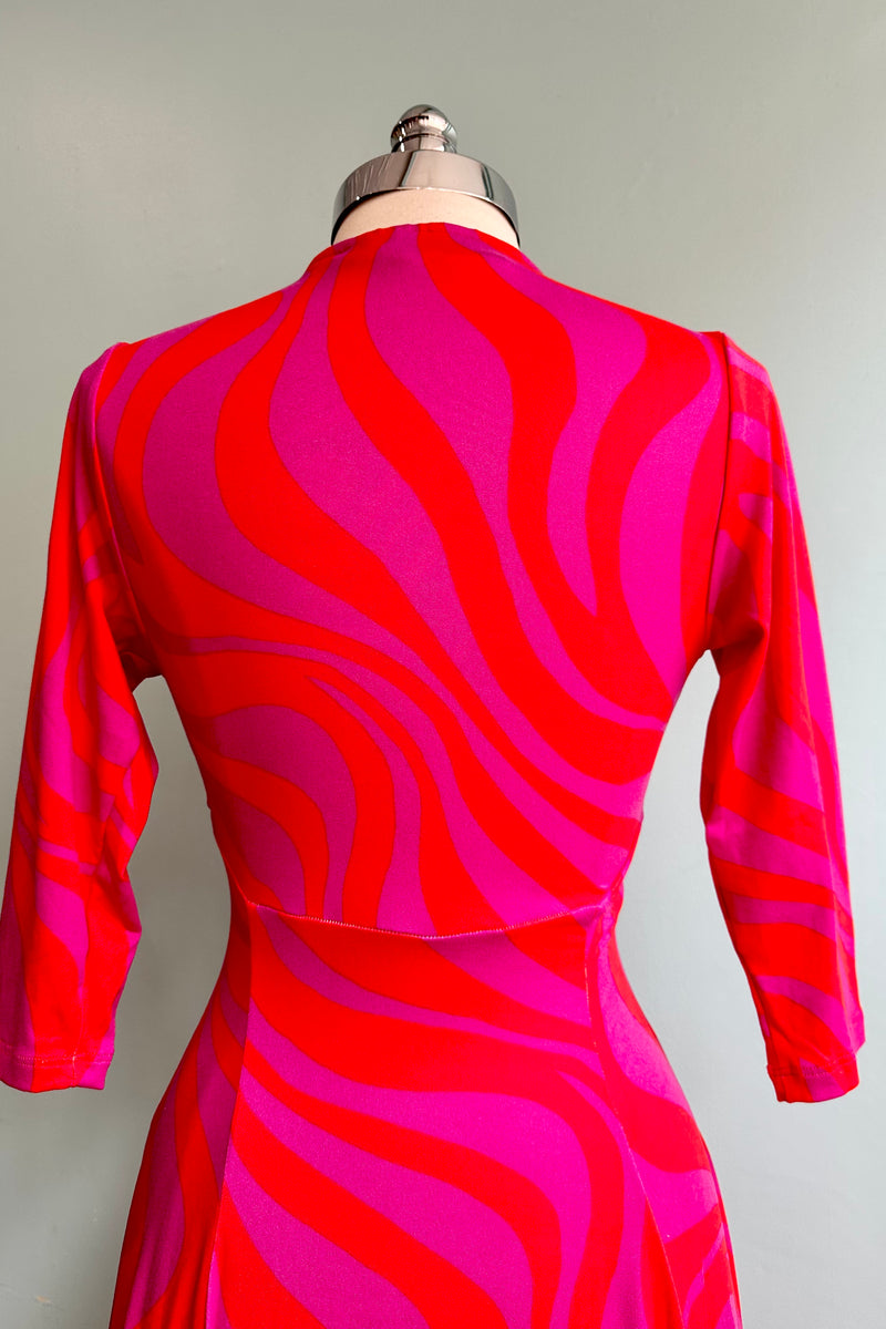 Paint Swirl Raquel Dress by Wax Poetic