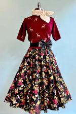 Edwina Autumn Skirt by Hell Bunny