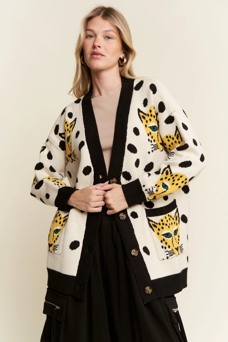 Cheetalicious Cardigan